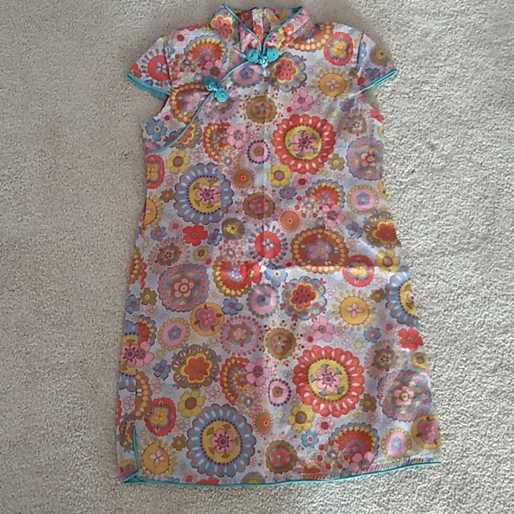 Chou Chou chic Chinese qi Pao dress 110
